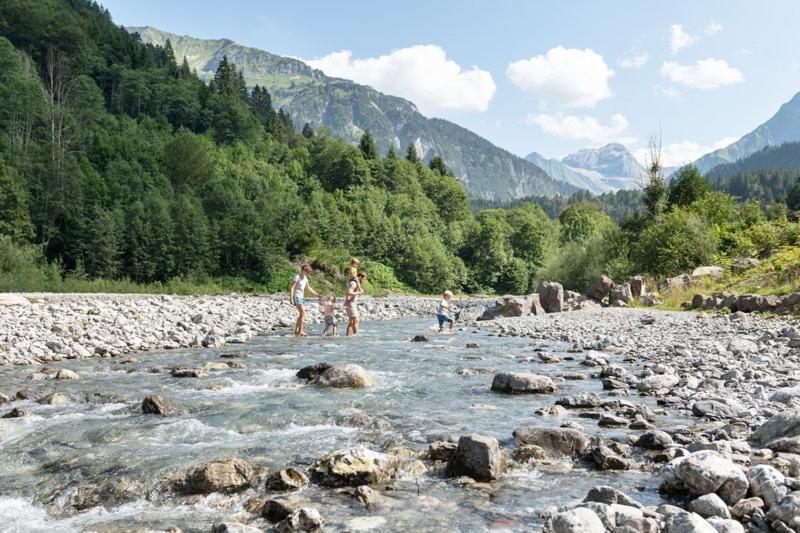 Ferienwohnungen Schantl Schoppernau Exteriör bild