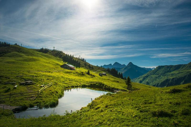 Ferienwohnungen Schantl Schoppernau Exteriör bild